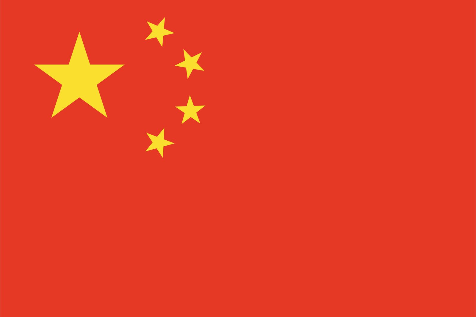 China Vlag - Sticker