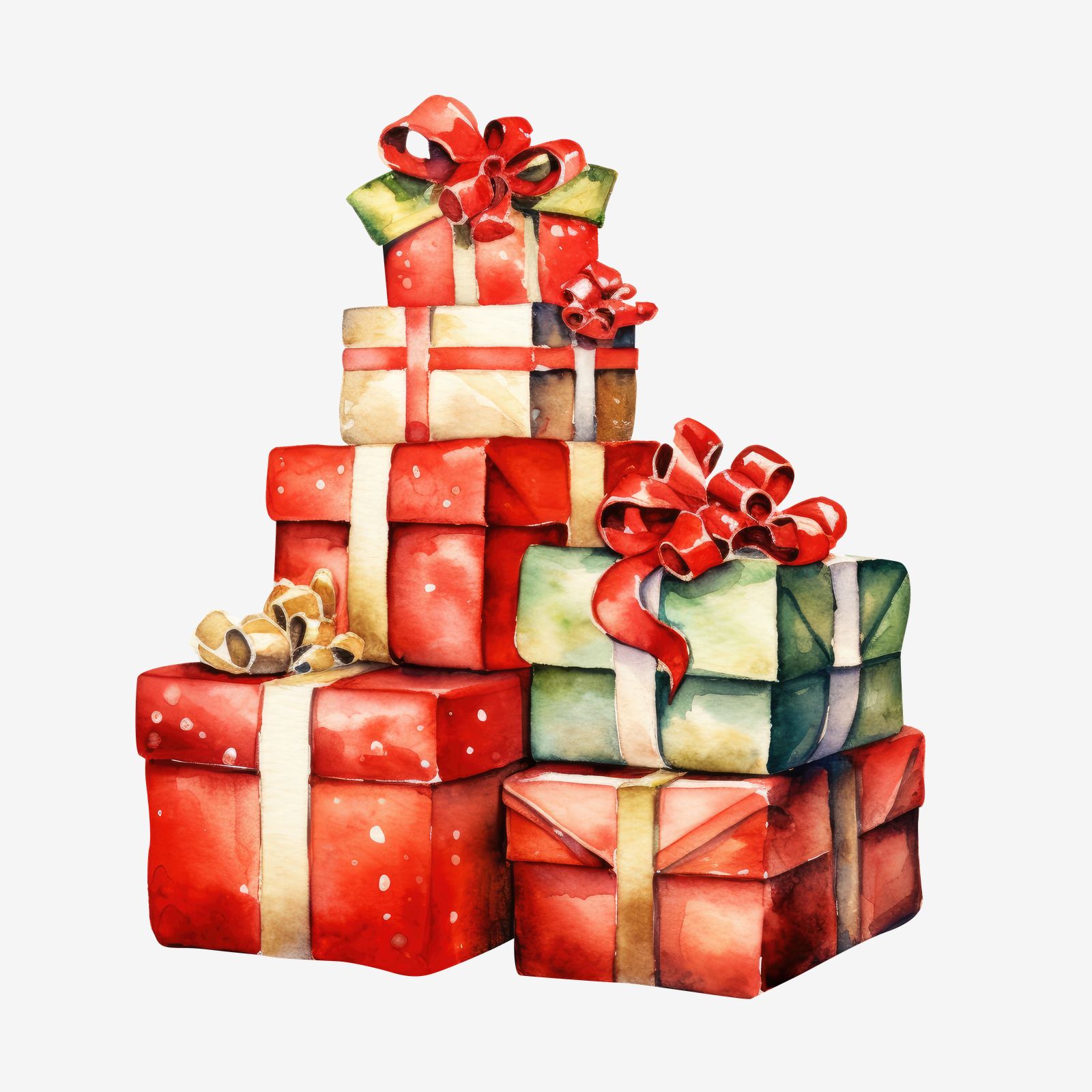 Feestelijke Cadeaudoos Sticker