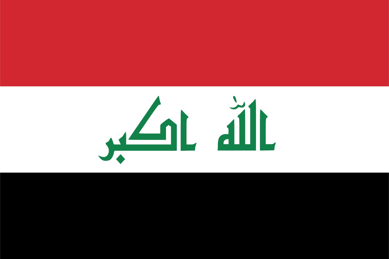 Irak Vlag - Sticker