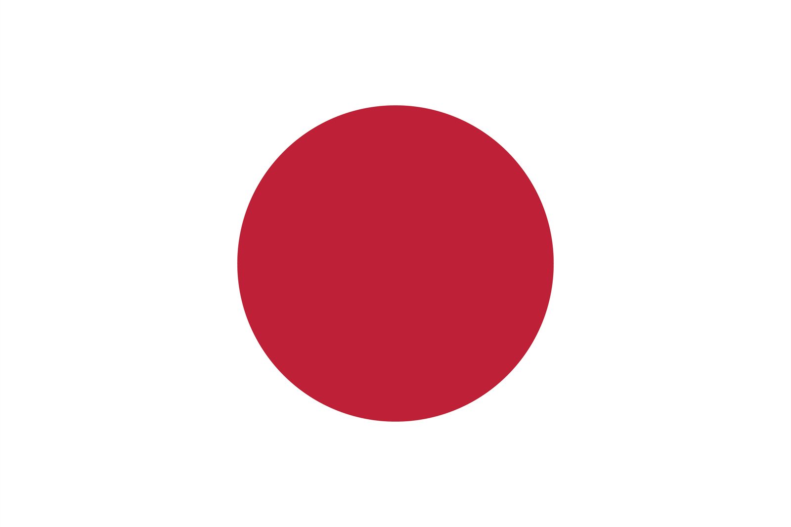 Japan Vlag - Sticker
