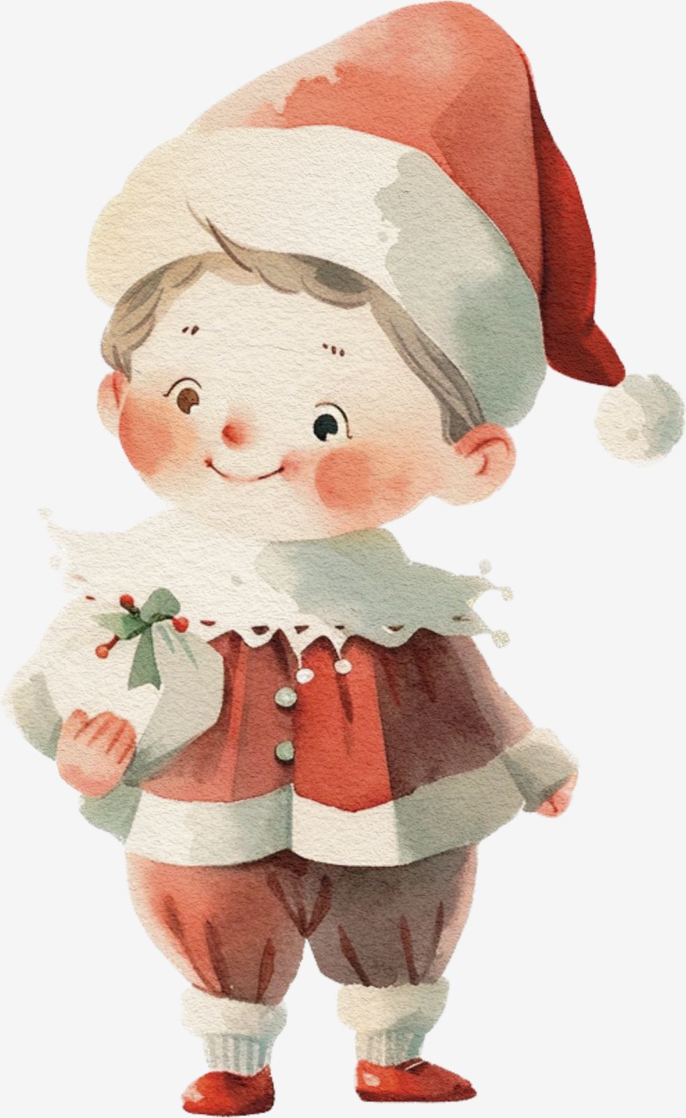 Schattige Kerst Sticker