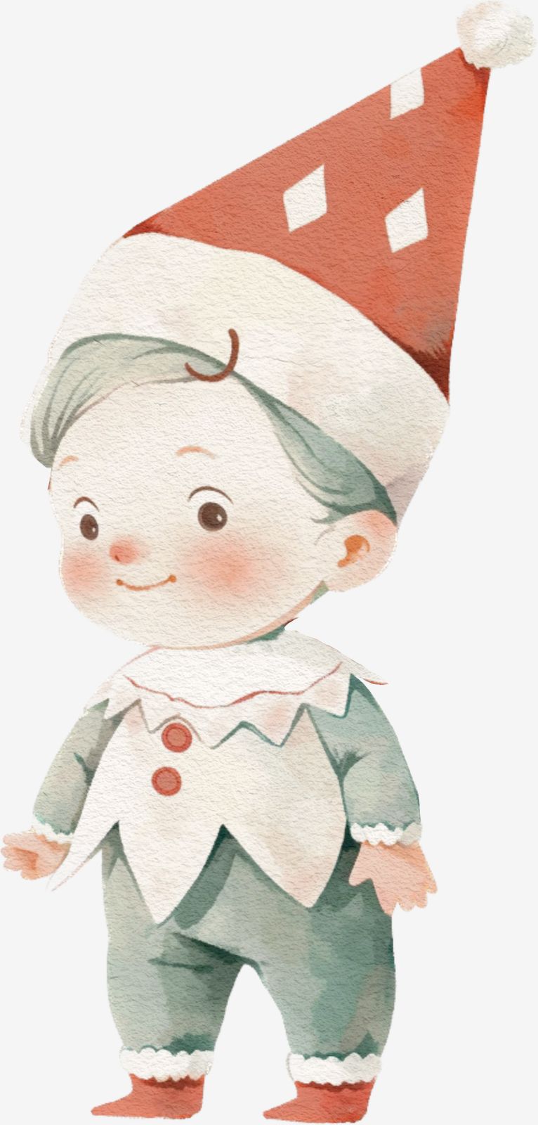 Schattige cartoon kindersticker
