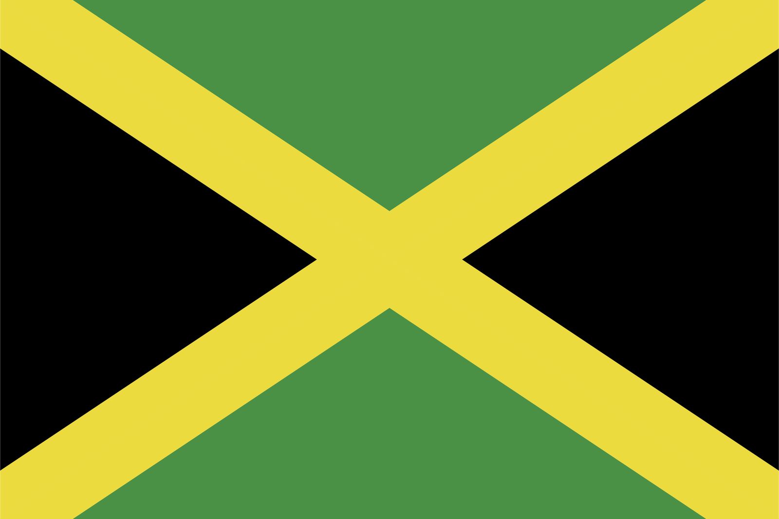 Jamaica Vlag - Sticker