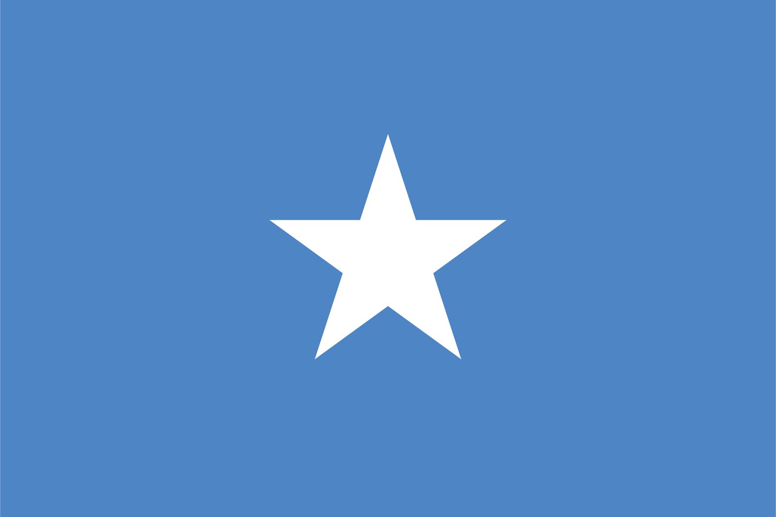 Somalië Vlag - Sticker