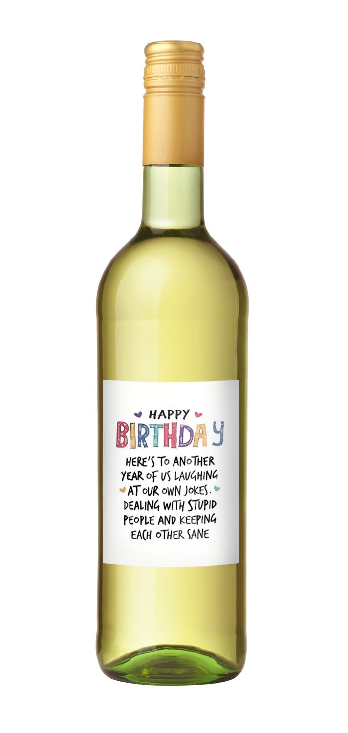 Flessticker - Happy Birthday Design