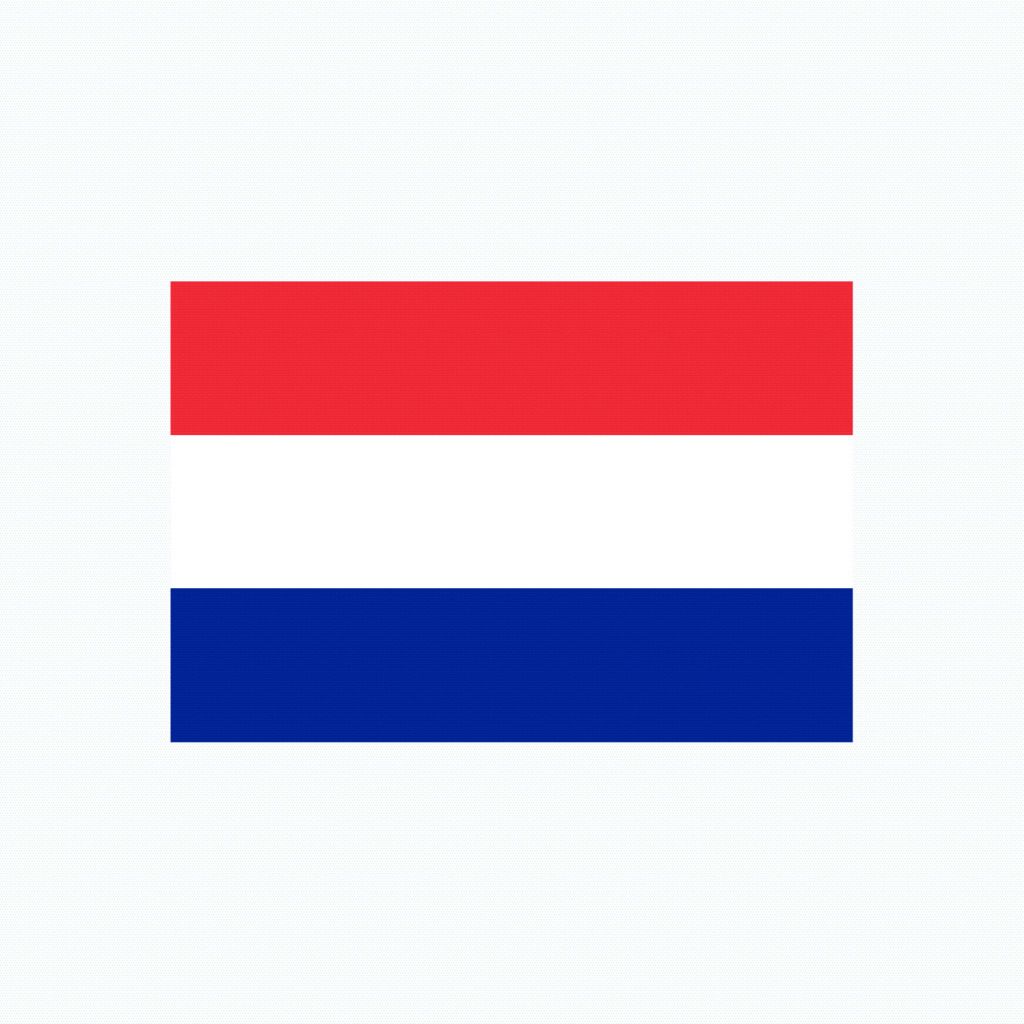 Sticker - Nederlandse Vlag