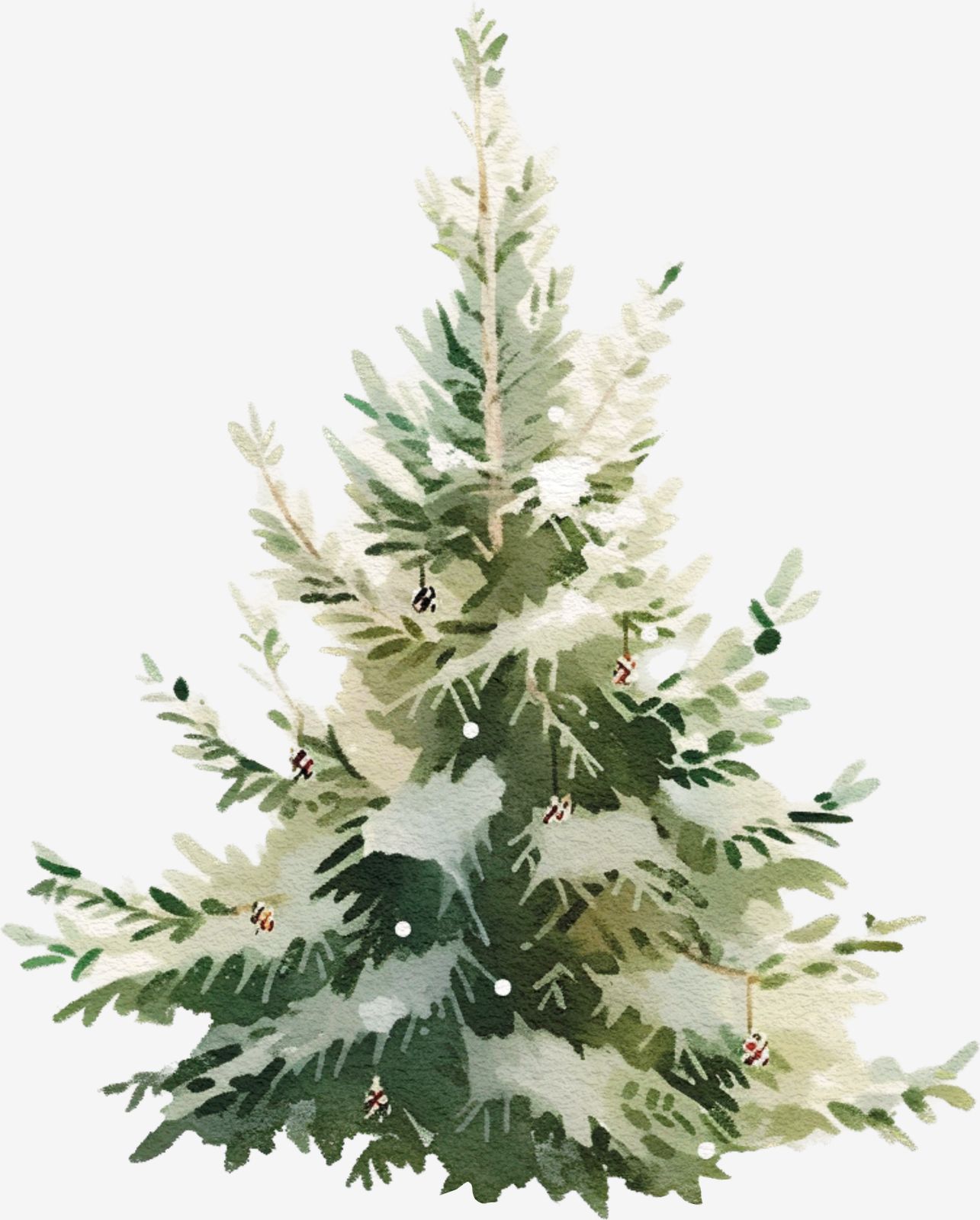 Kerstboom Sticker