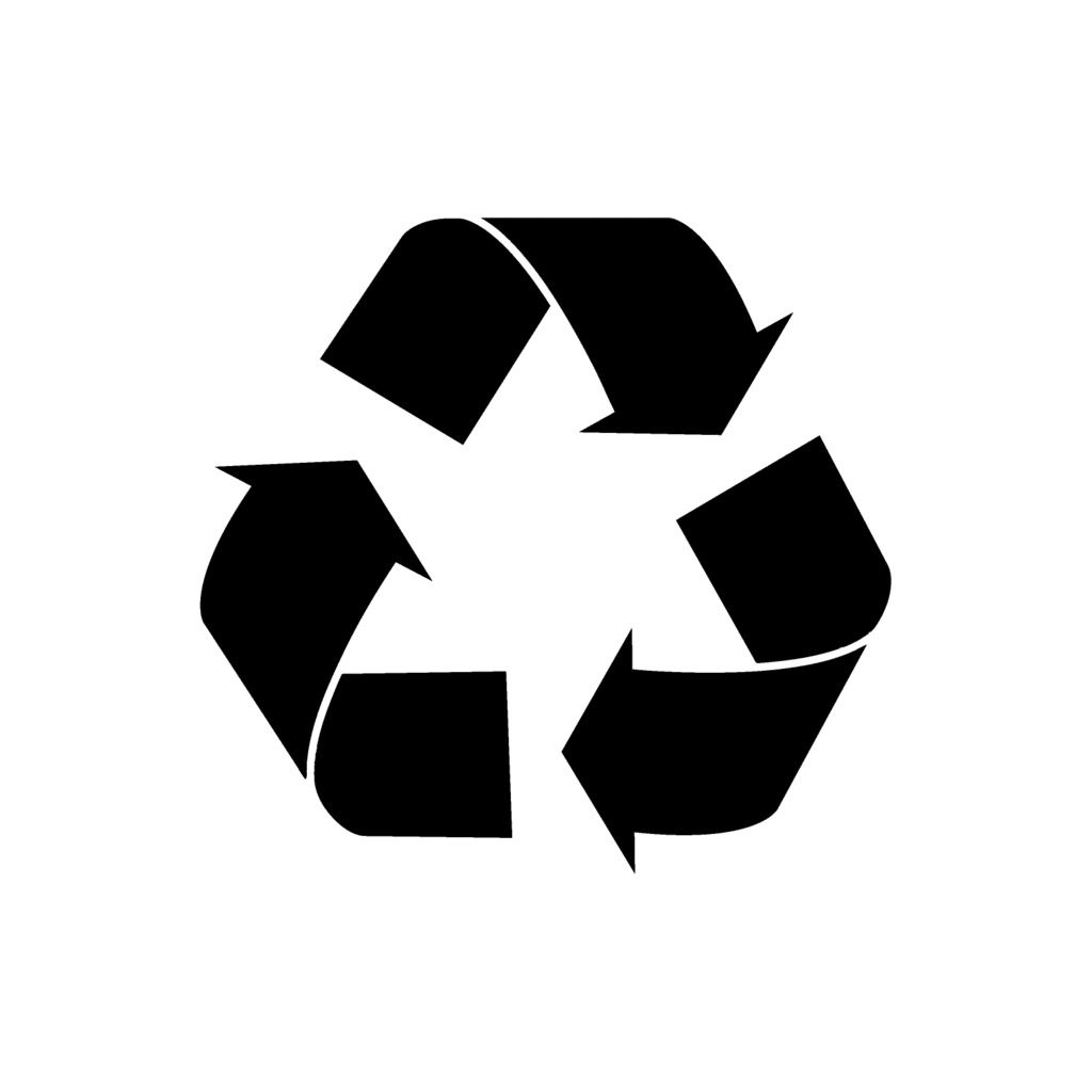 Sticker - Recyclingsymbool