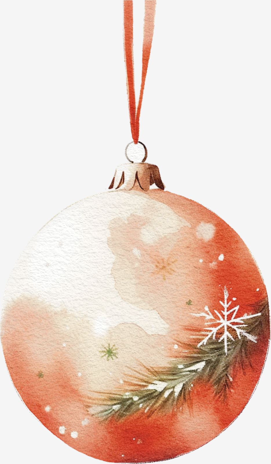 Feestelijk Ornament Sticker