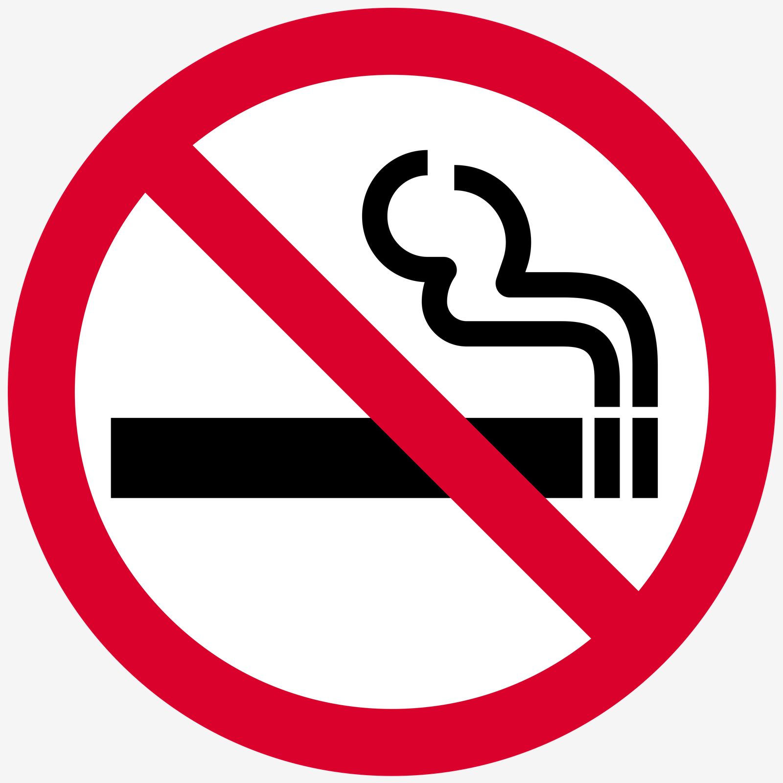 Sticker - Rookverbodbord