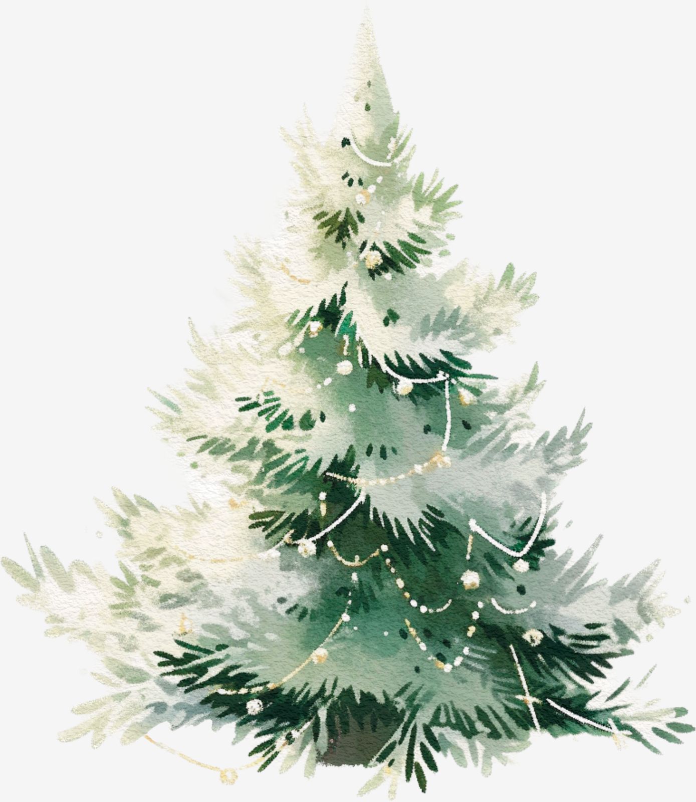 Kerstboom Sticker