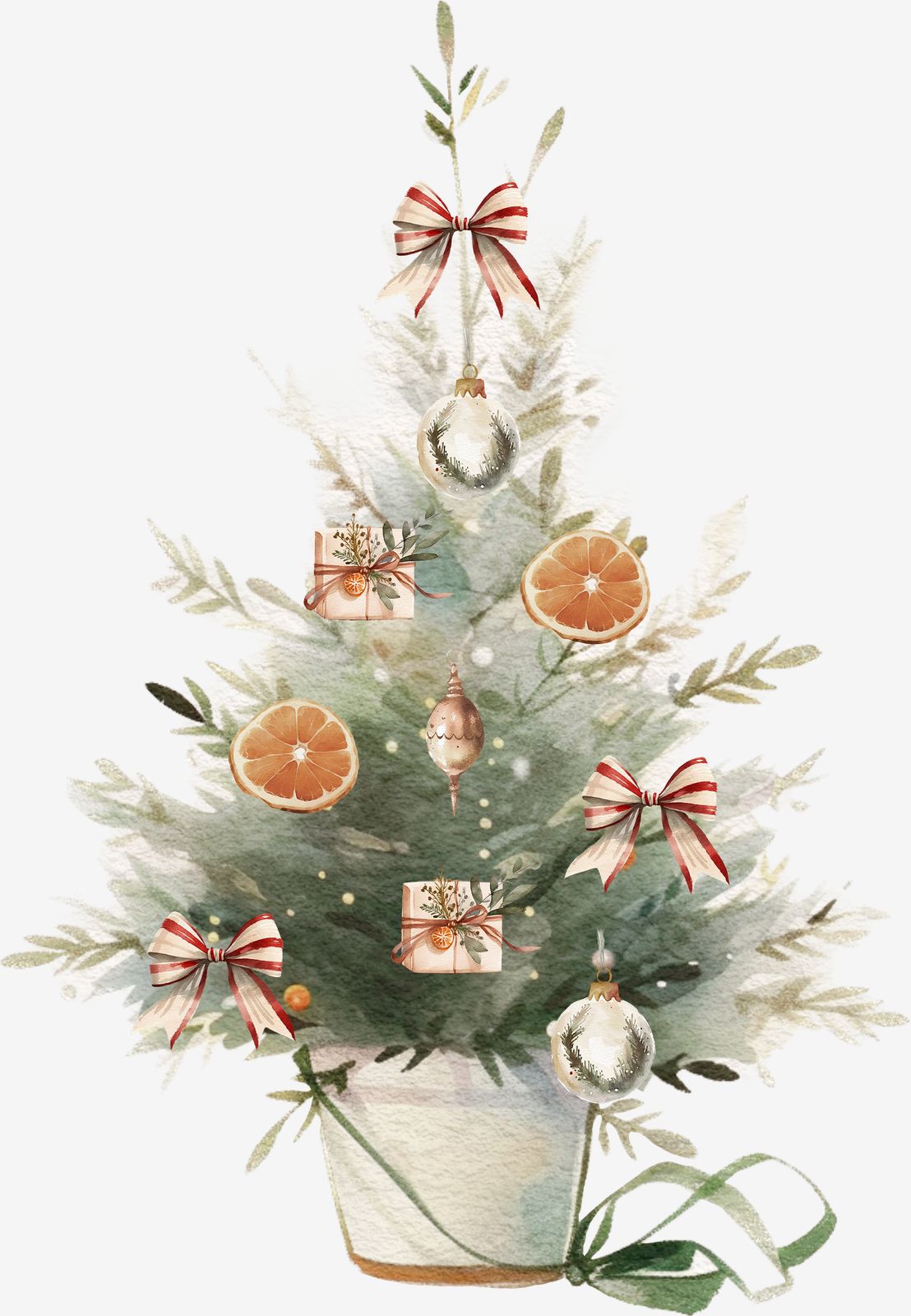 Kerstboom Sticker