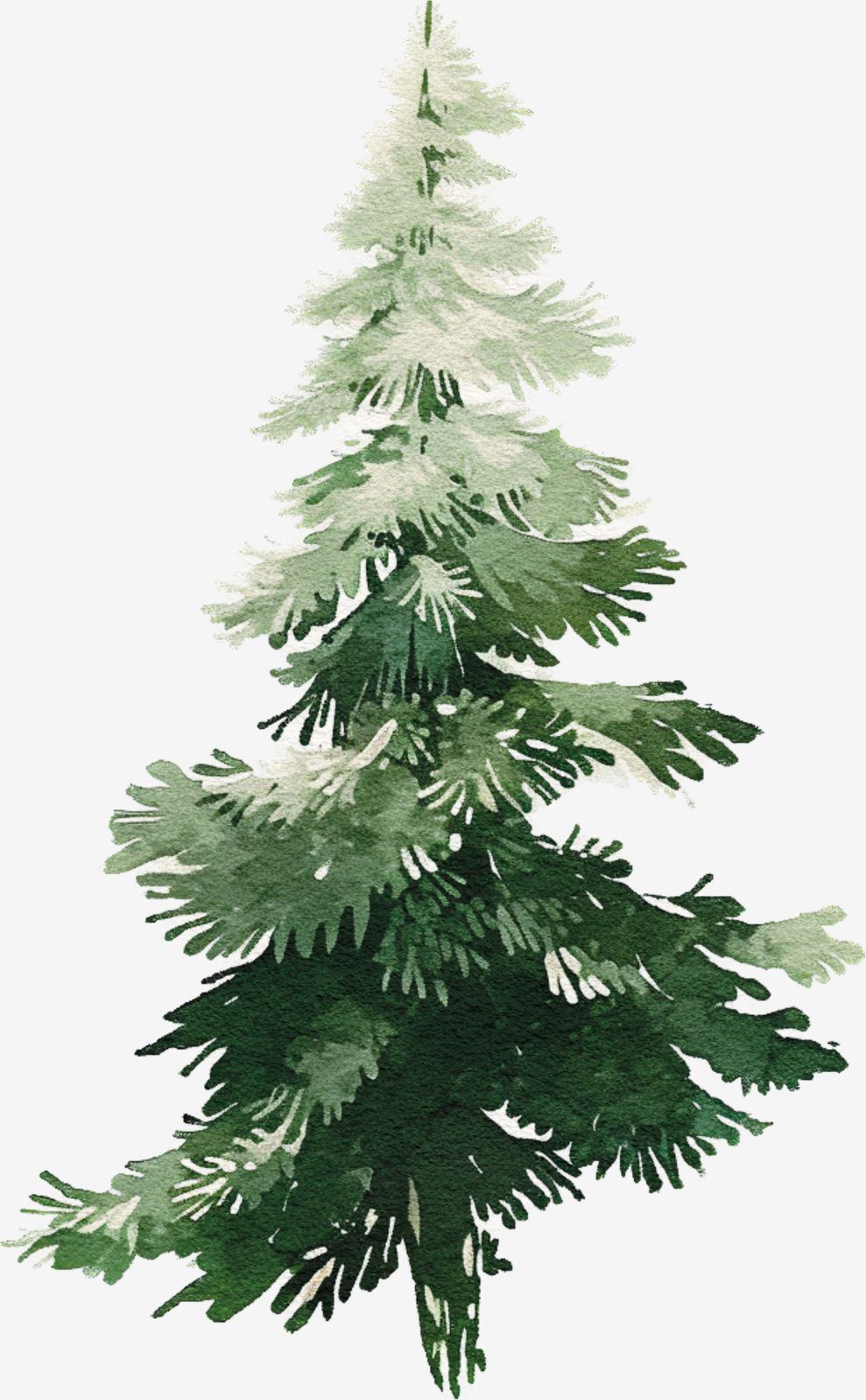 Kerstboom Sticker