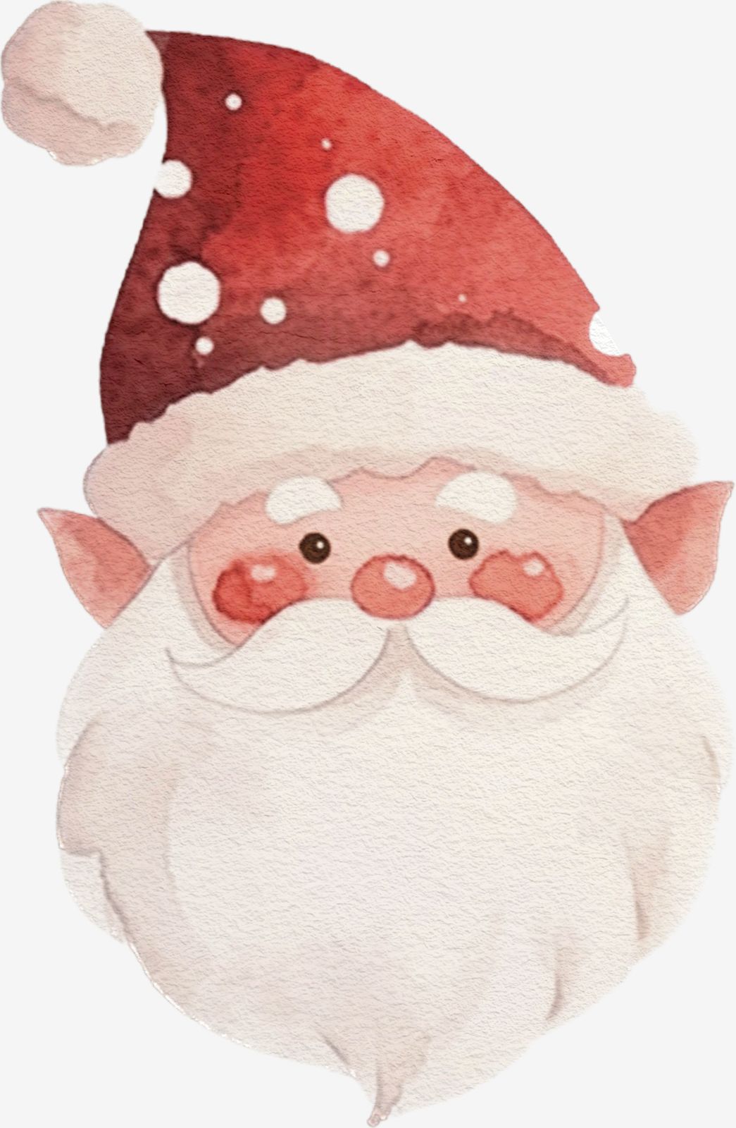 Kerstman Sticker voor Kerstmis