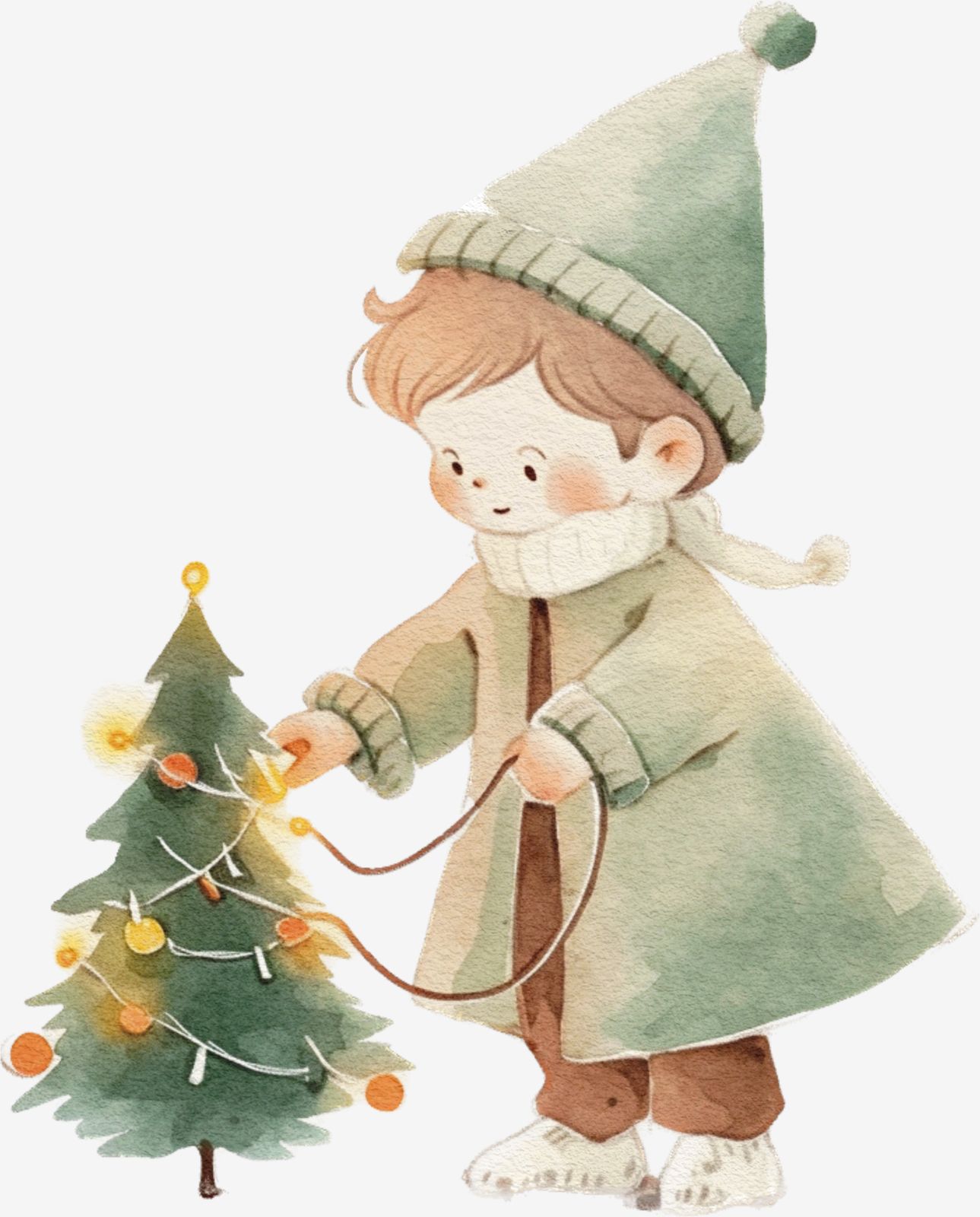Kerstboom Sticker