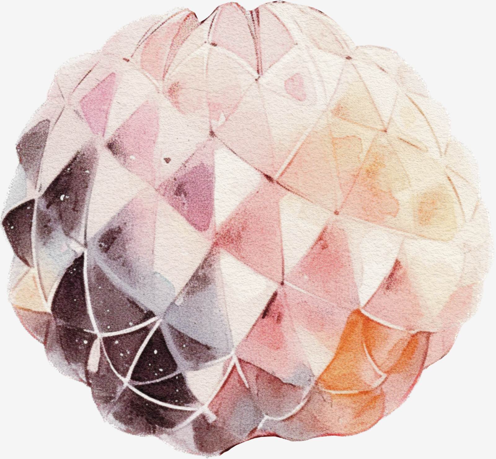 Abstract Geometrische Kunst Sticker