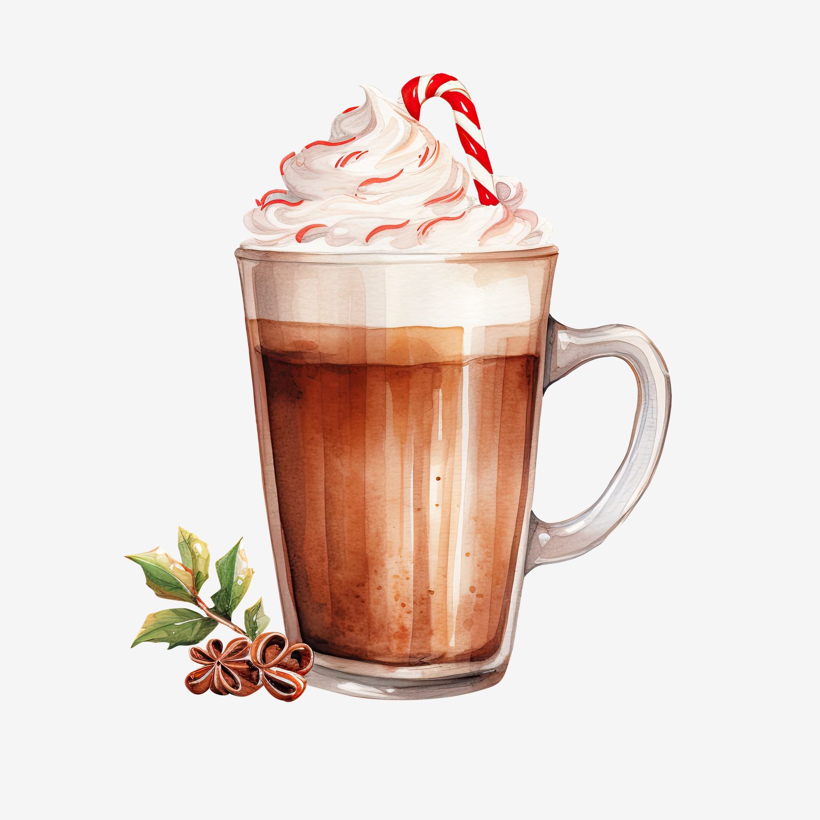 Feestelijke Koffie Sticker