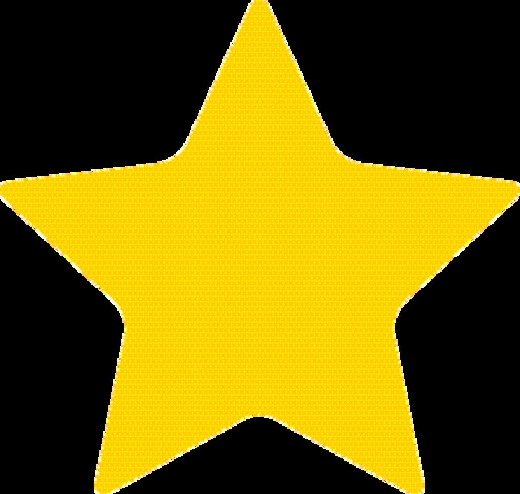 Sticker - Gele Ster