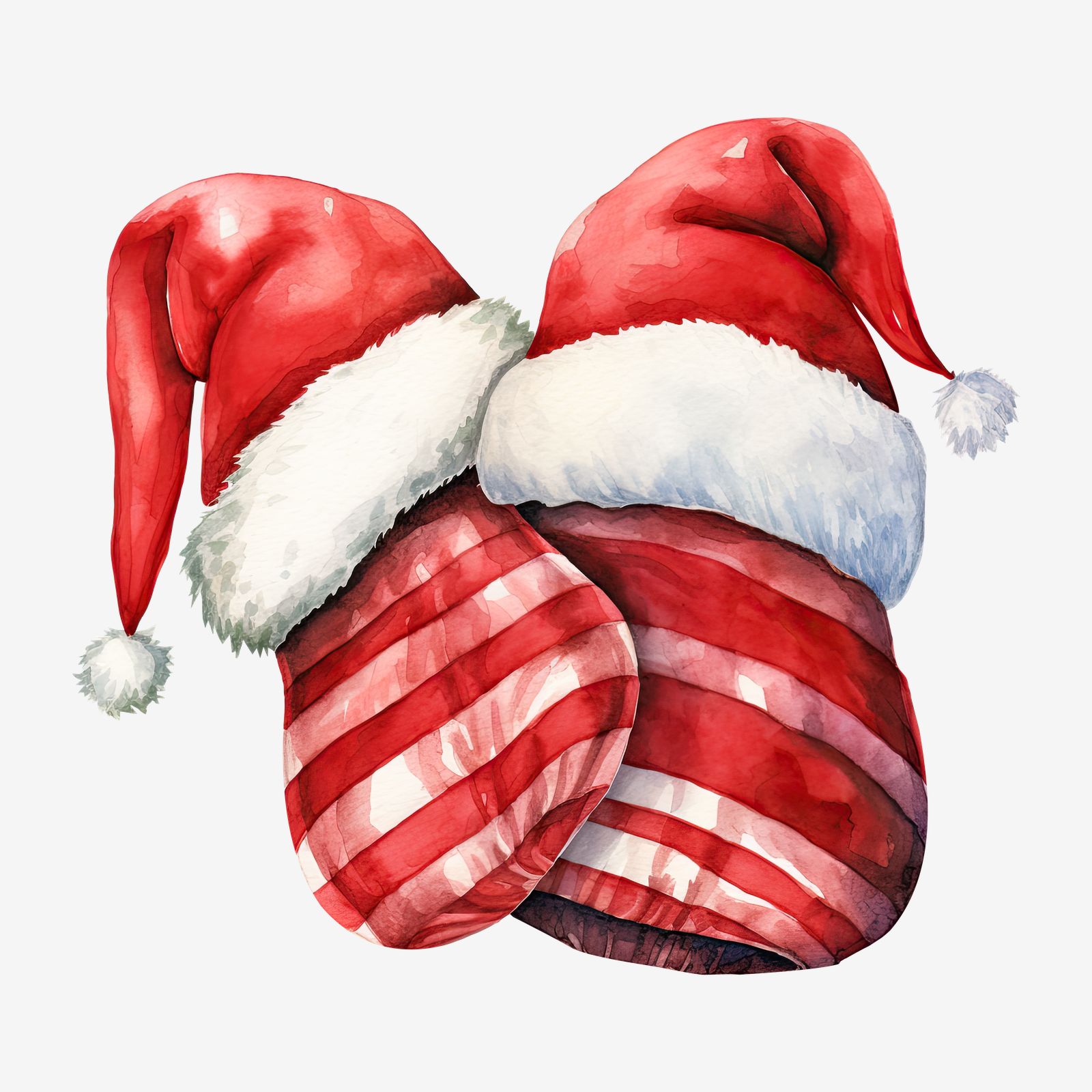 Feestelijke Kerstmuts Sticker