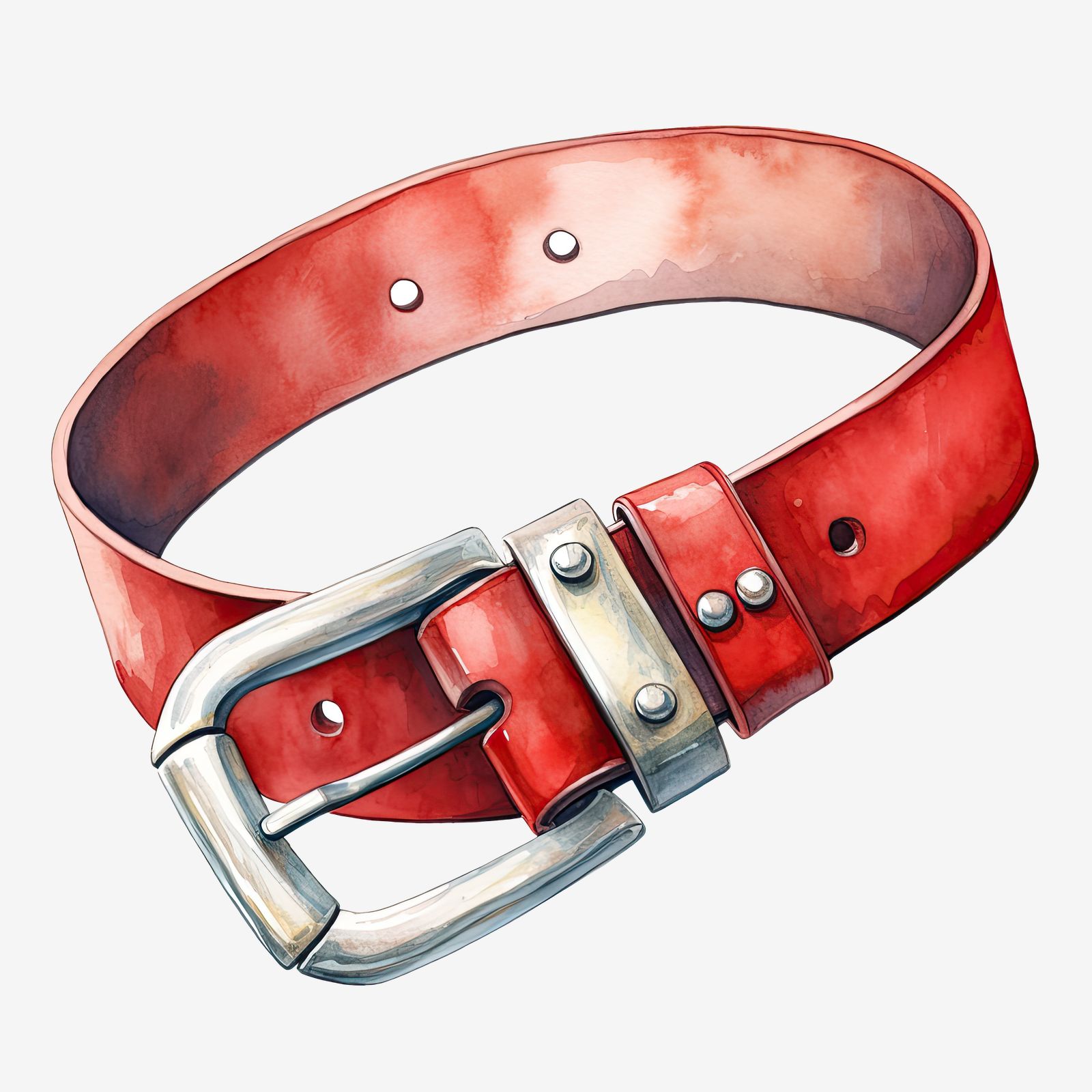 Rode Riem Sticker
