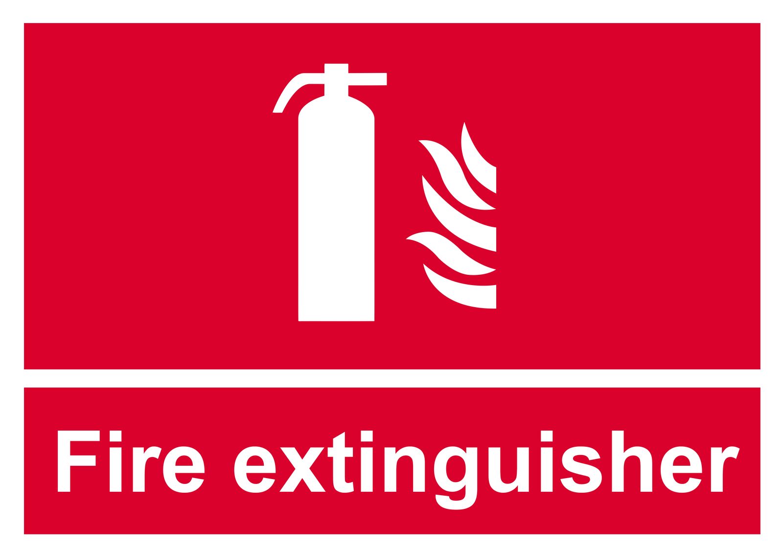 Sticker - Brandblusser