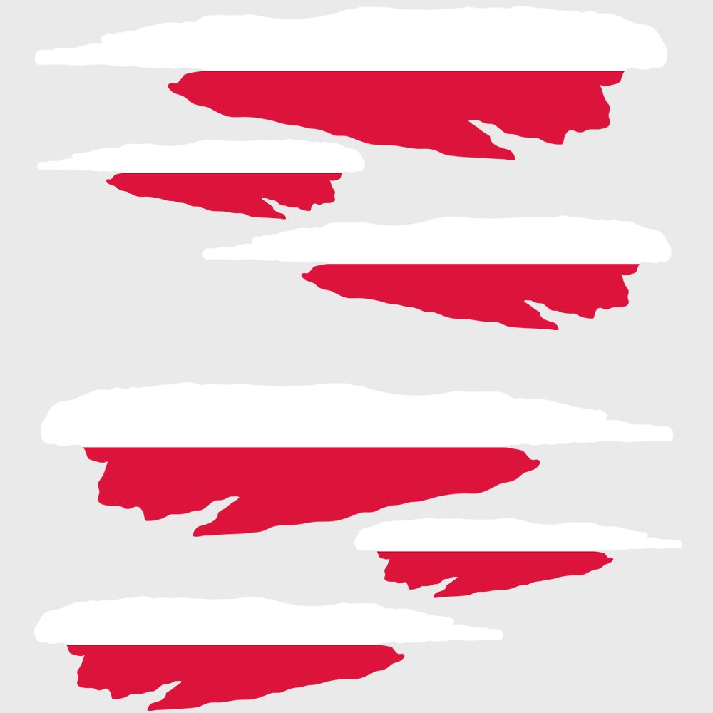 Polen Vlag - Sticker