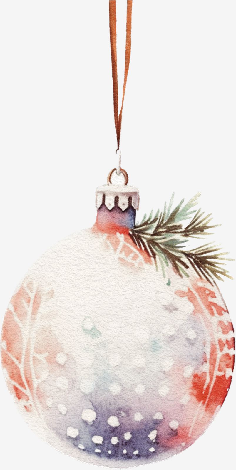Kerstversiering Sticker