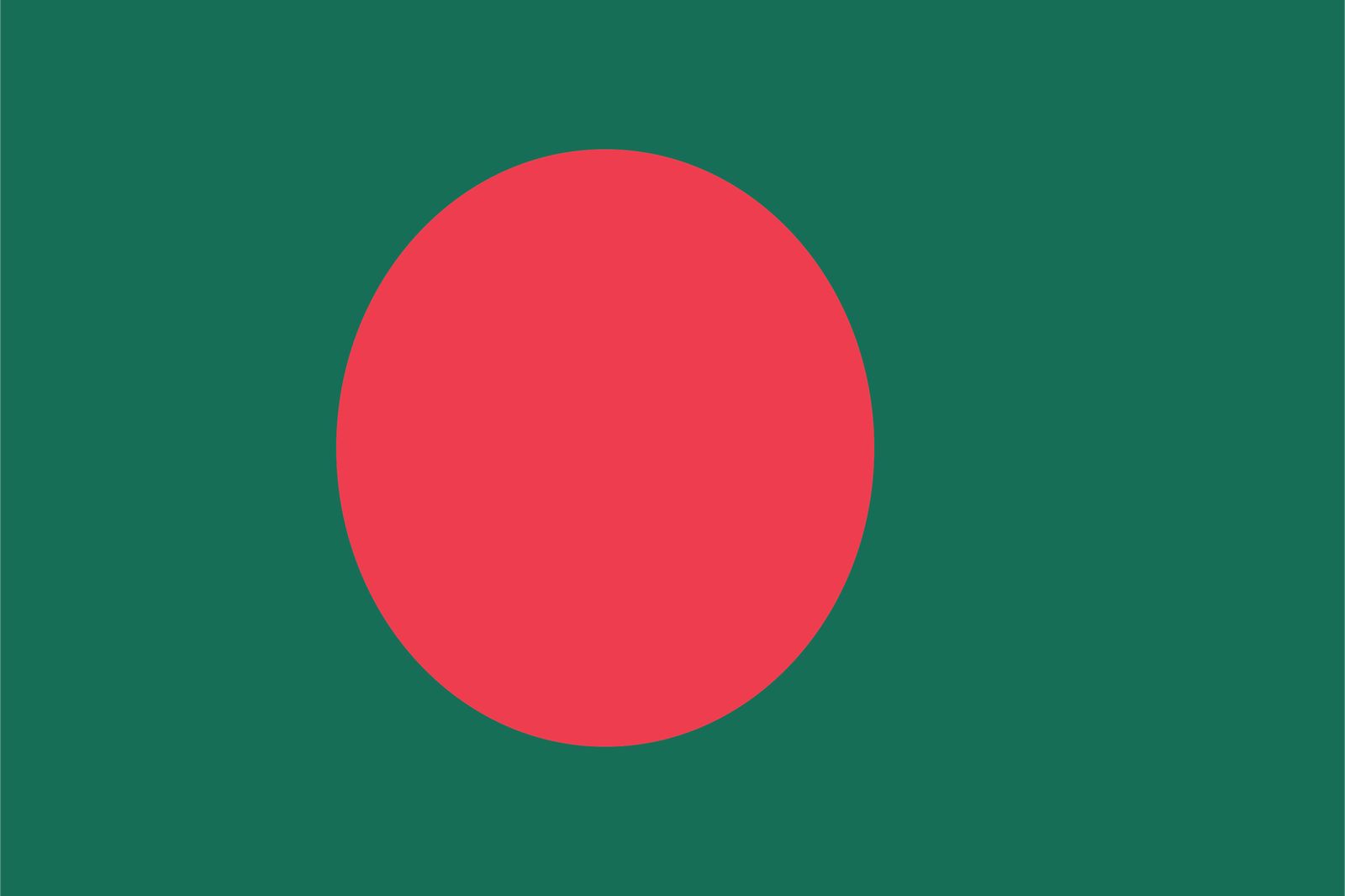 Bangladesh Vlag - Sticker