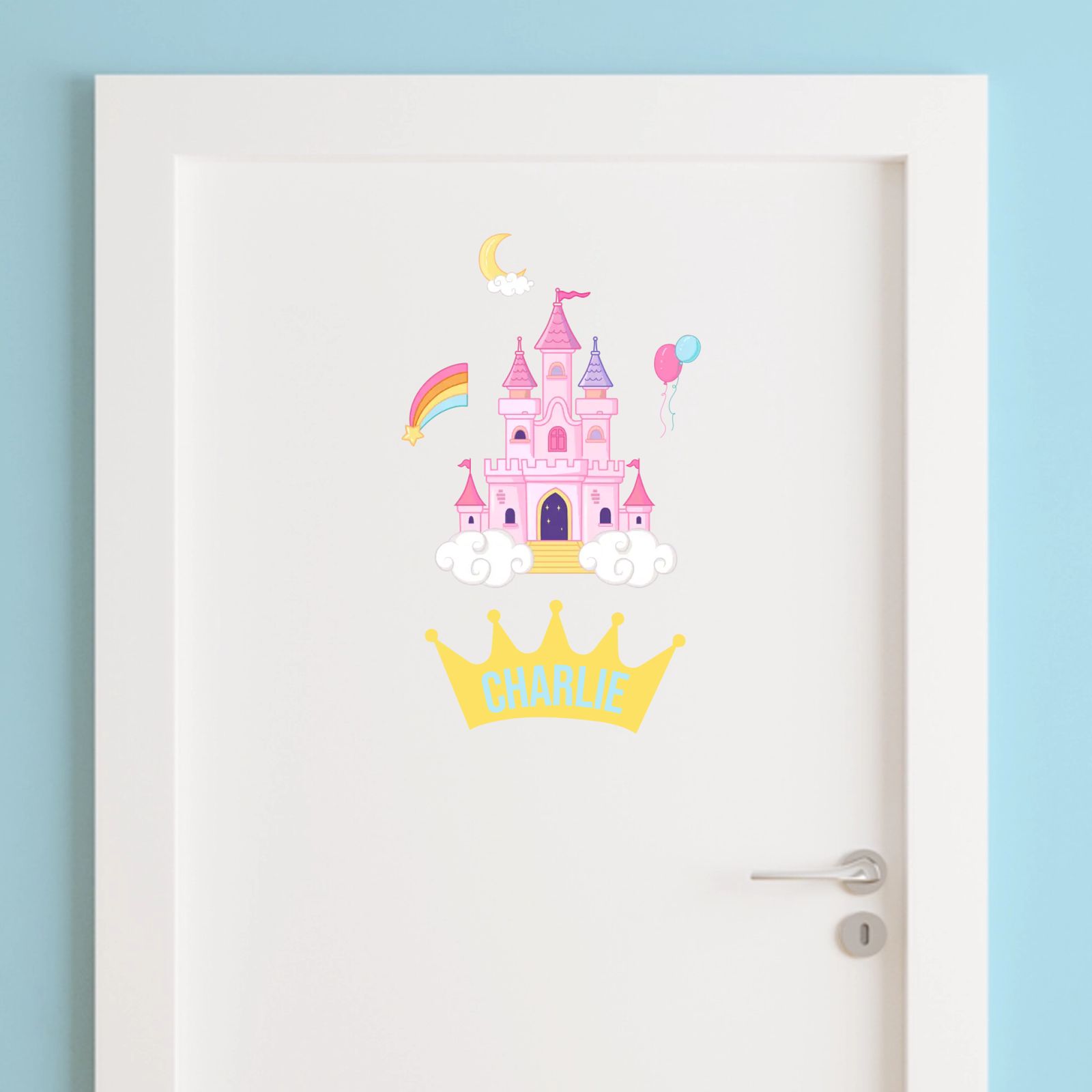 Deur Sticker - Kasteel Kinder Decor
