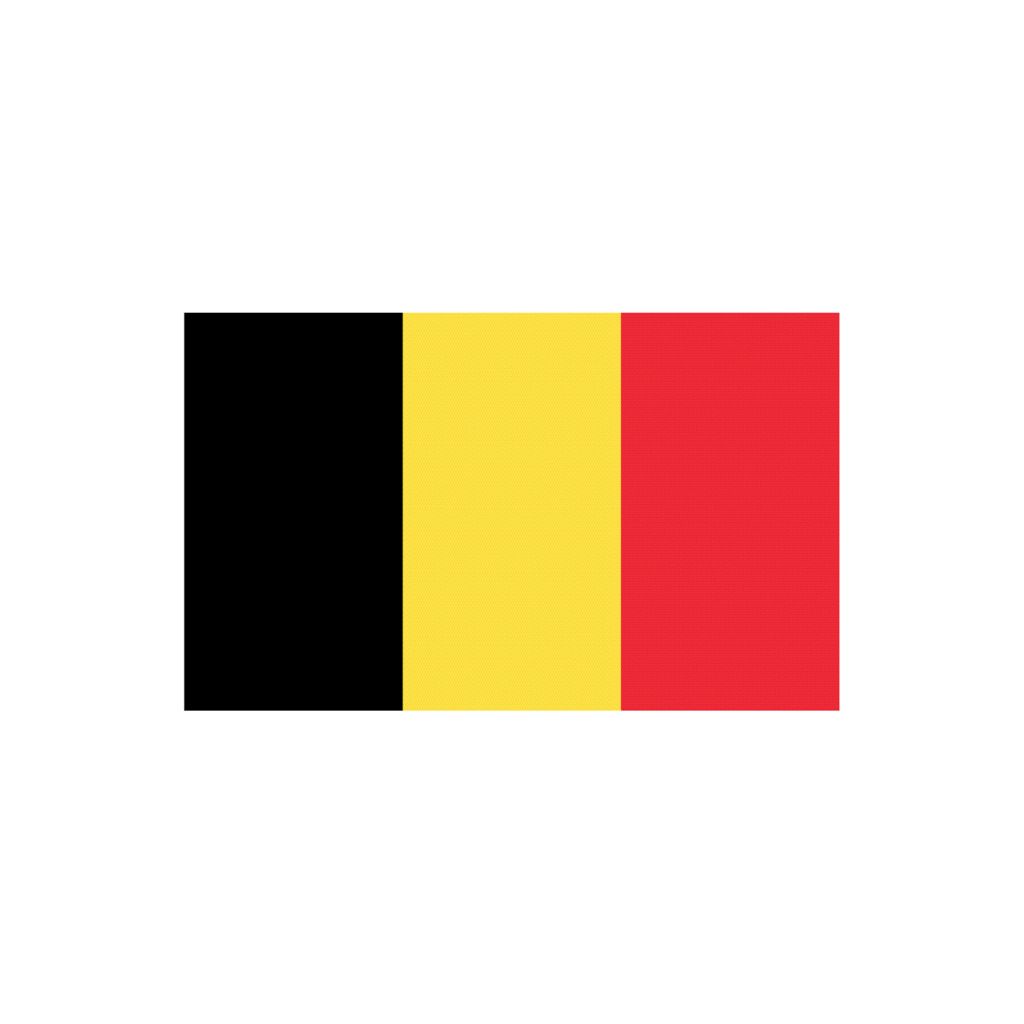 Sticker - Belgische vlag