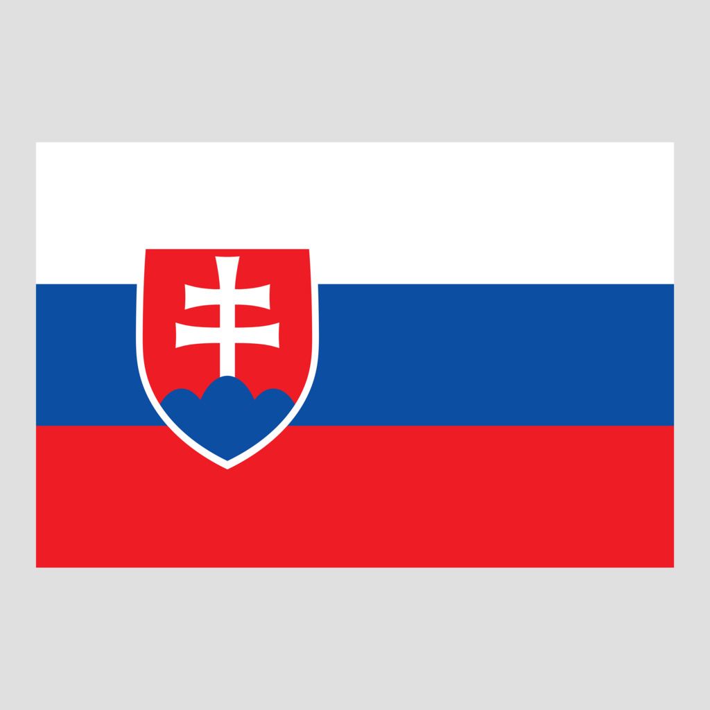 Sticker - Slowaakse Vlag