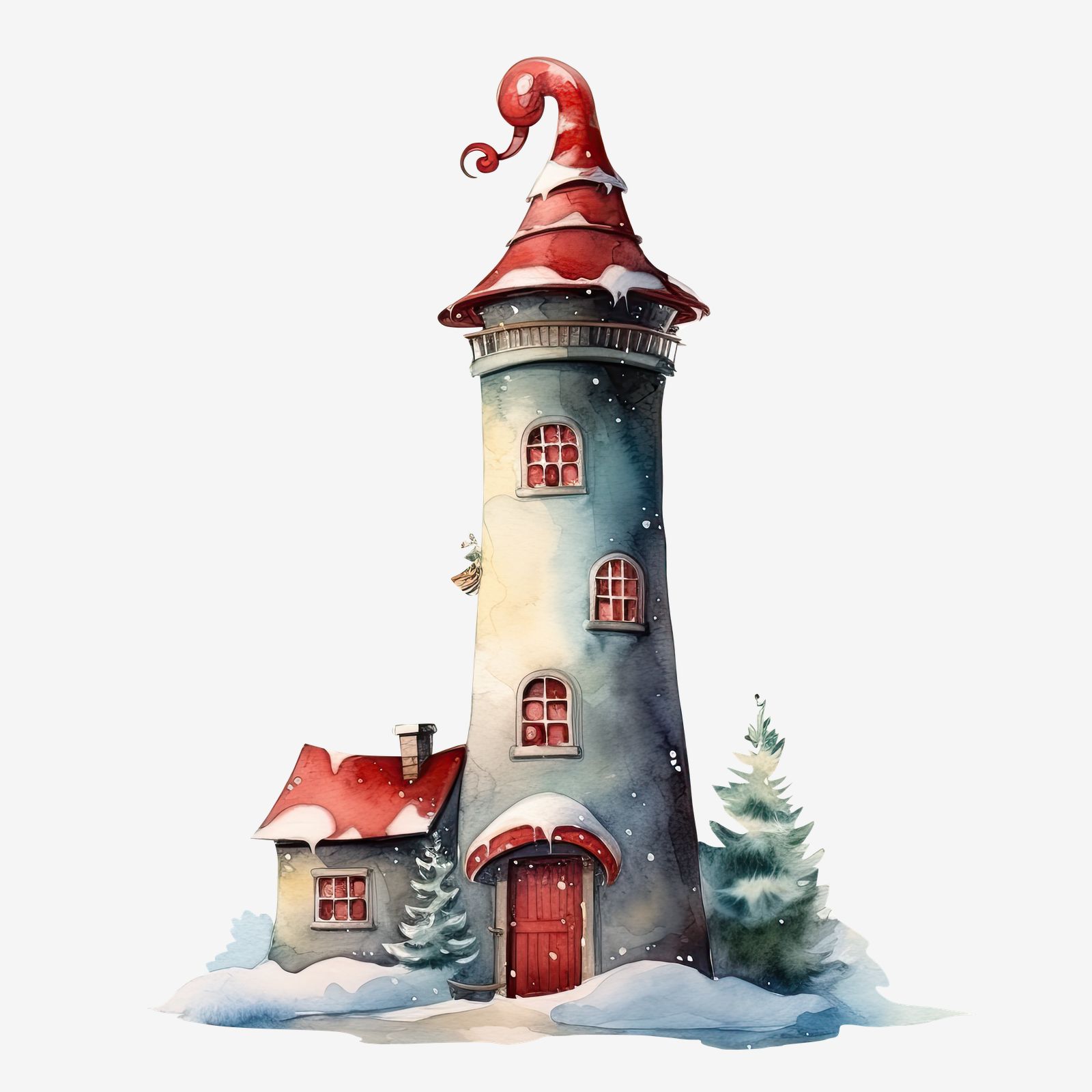 Fantasievolle Toren Sticker