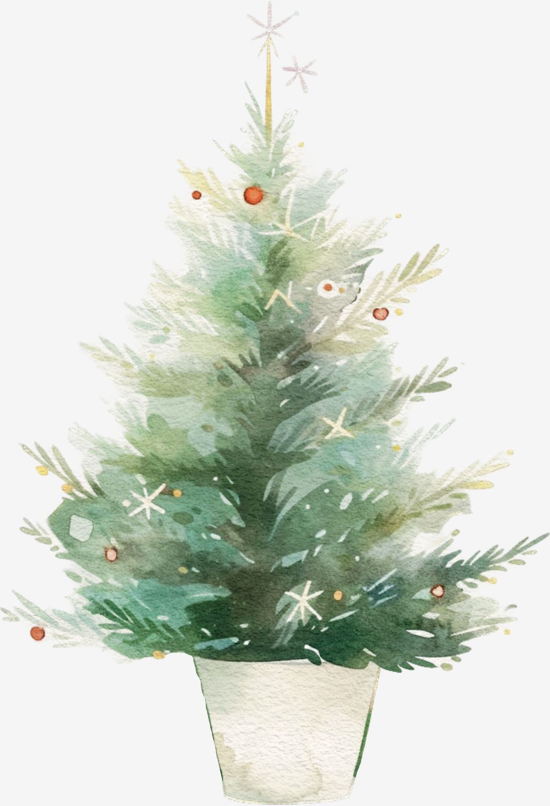 Kerstboom Sticker
