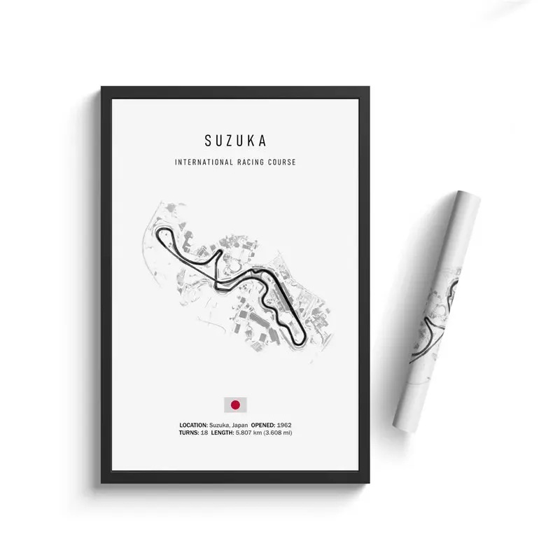 Poster - SUZUKA / INTERNATIONAL RACING COURSE