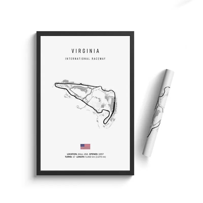 Poster - VIRGINIA / INTERNATIONAL RACEWAY