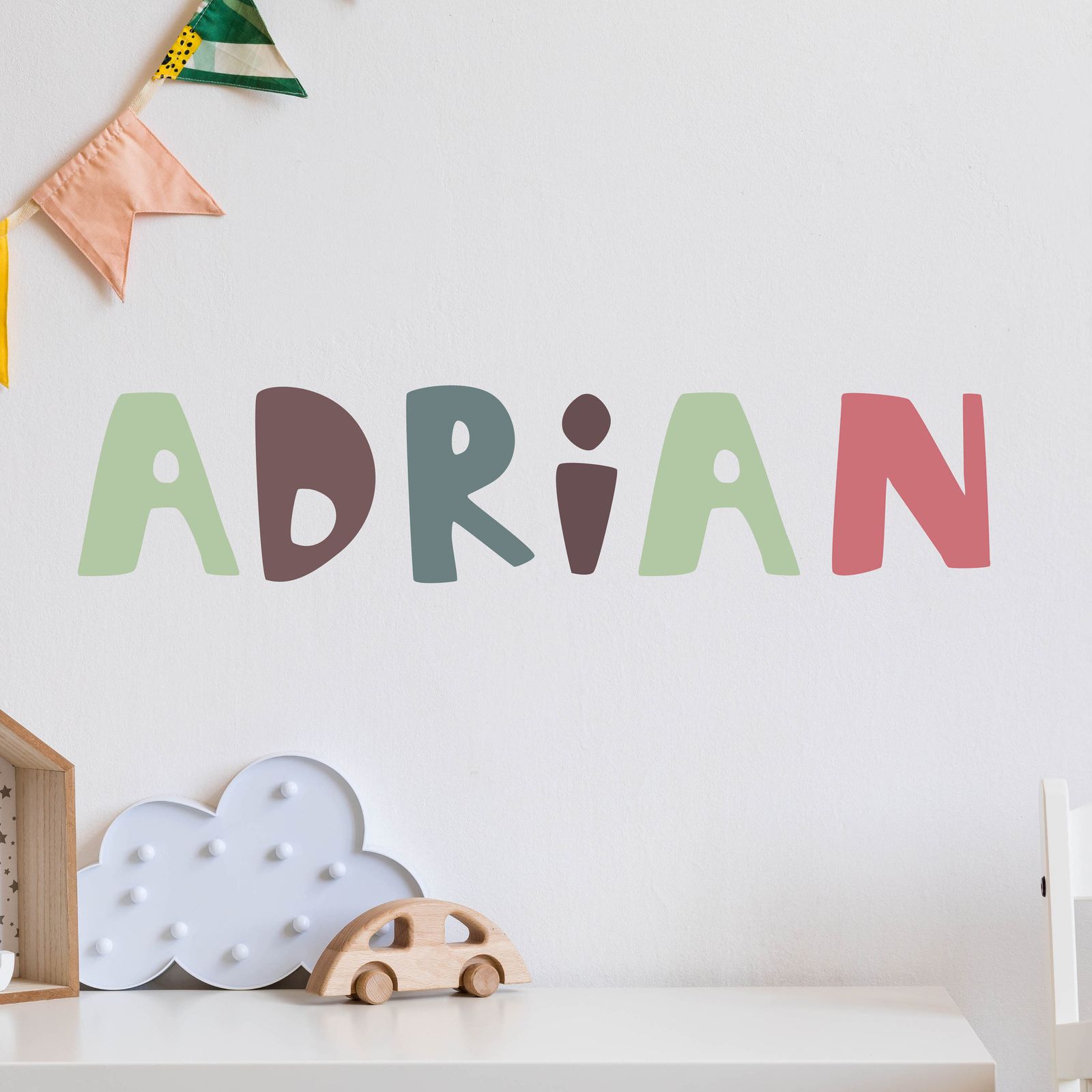 Aanpasbare Naam Muursticker