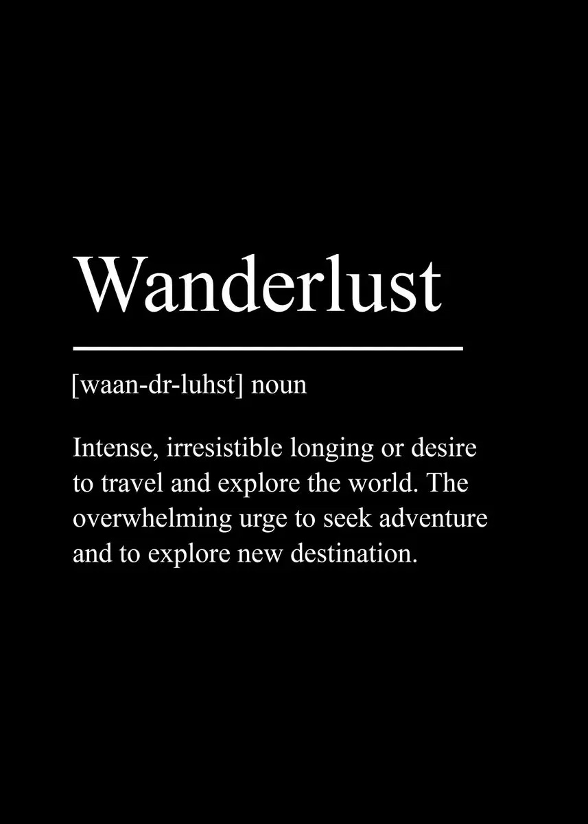 Poster - Wanderlust